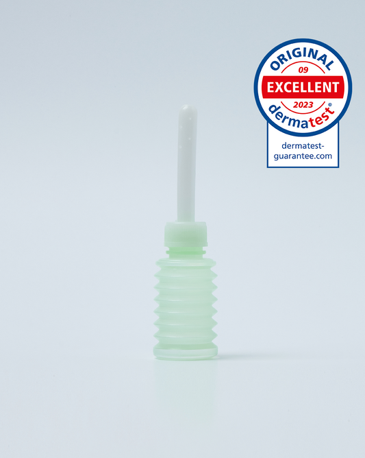 vaginal irrigation with dermatest guarantee mark