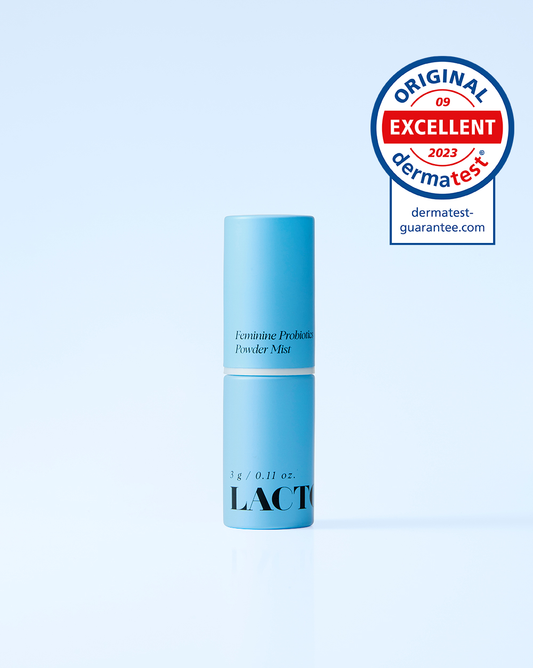 Feminine Probiotic Powder Mist with Dermatest guarantee Mark