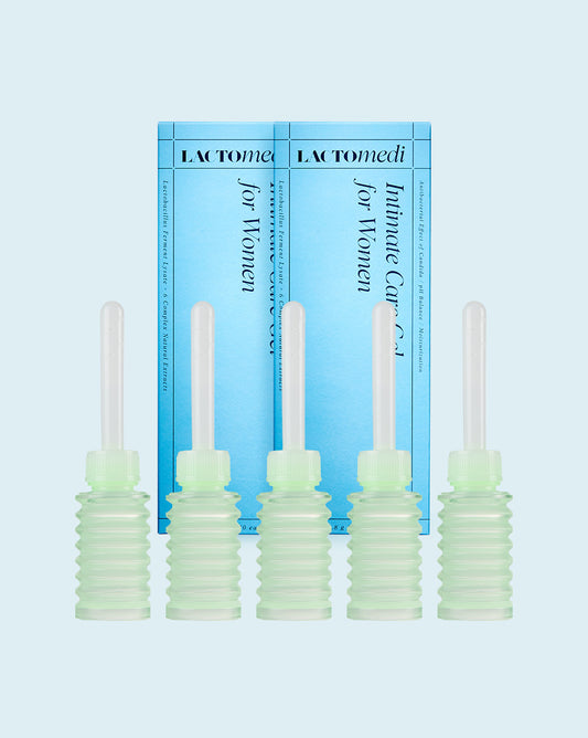 Two boxes of Intimate Care Gel, five vaginal irrigations