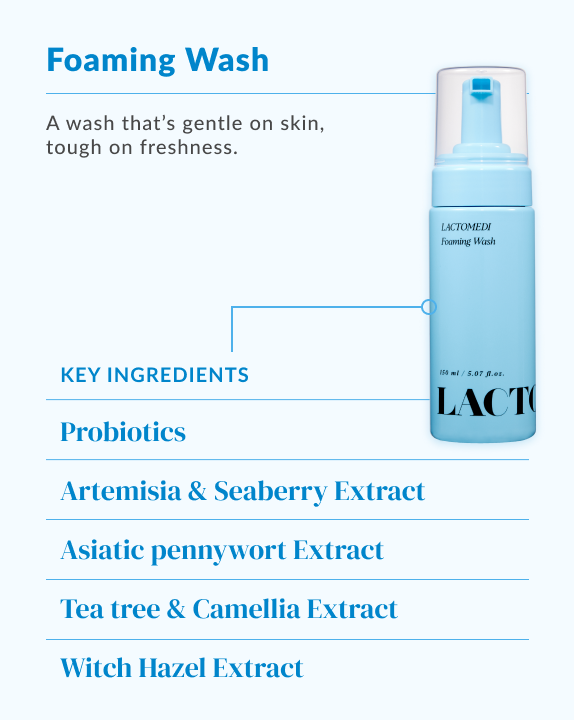 foaming wash key ingredients