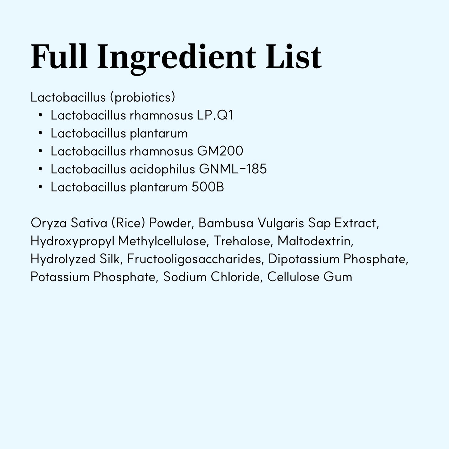 Feminine Probiotics Powder Mist